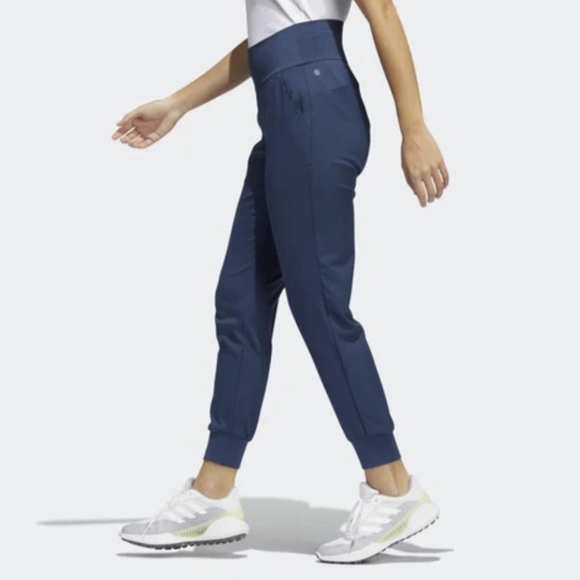 ADIDAS* Parley Ocean Plastic lightweight sports joggers size M navy - Picture 3 of 15